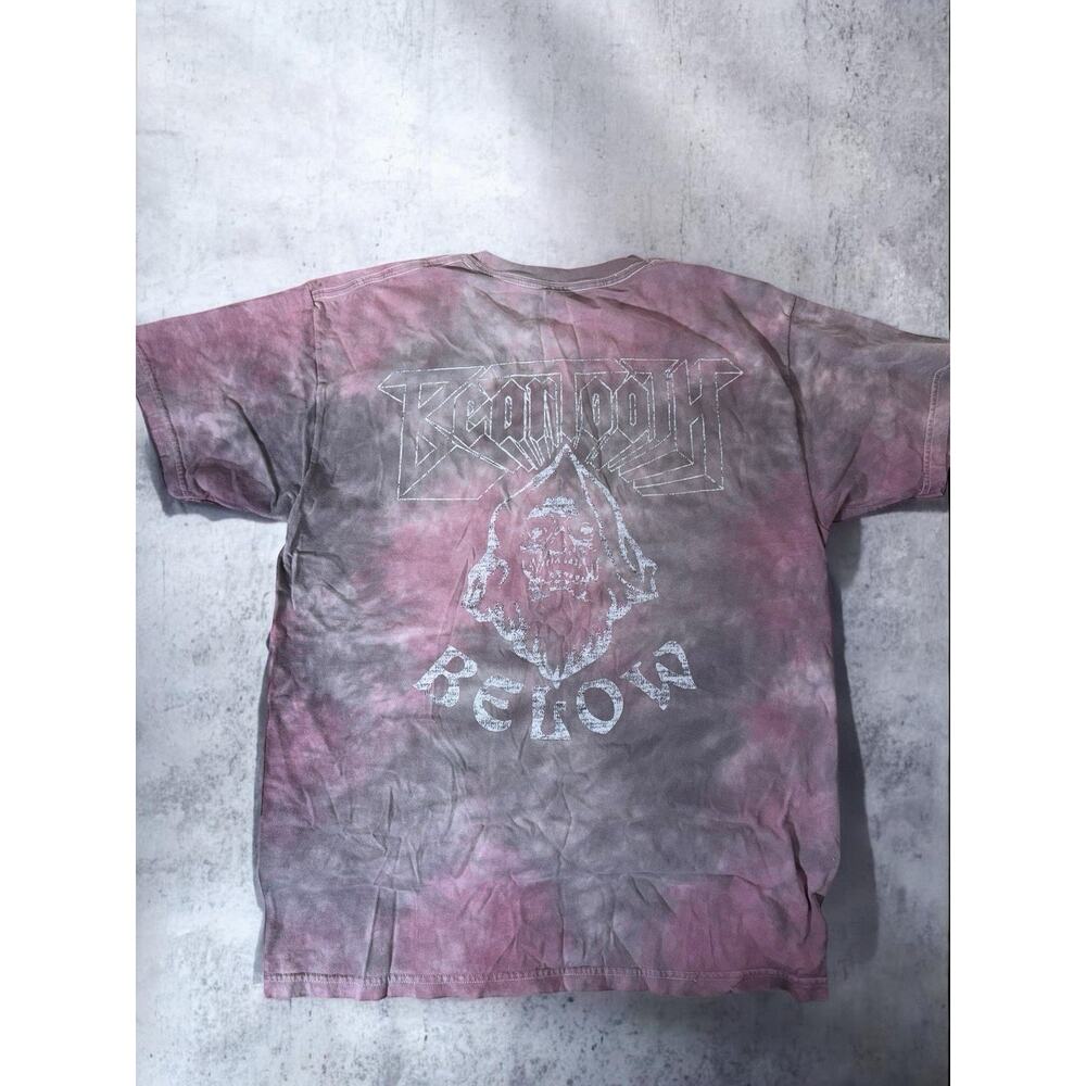 Beartooth Band Below Red Bull Records Tie Dye T-Shirt Size Medium